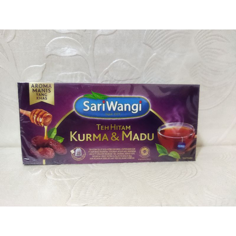 

SARIWANGI KURMA MADU TERBARU ISI 25 KANTONG / TEH SARIWANGI KURMA MADU / TEH SARIWANGI TERBARU KURMA MADU / SARIWANGI KURMA DAN MADU / TEH SARIWANGI / SARIWANGI