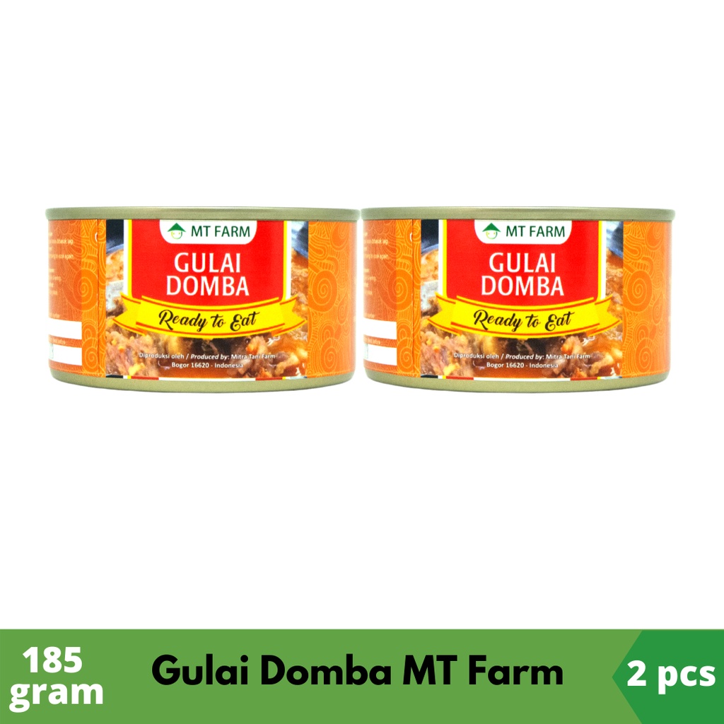 

MT FARM Makanan Gulai Domba Siap Saji 185g x2