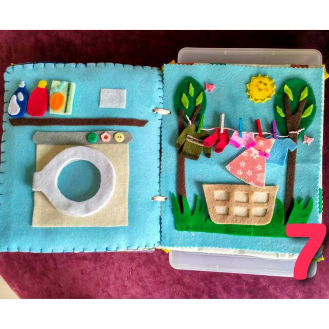 Jual Rugi Halaman Busy Book Mainan Edukasi