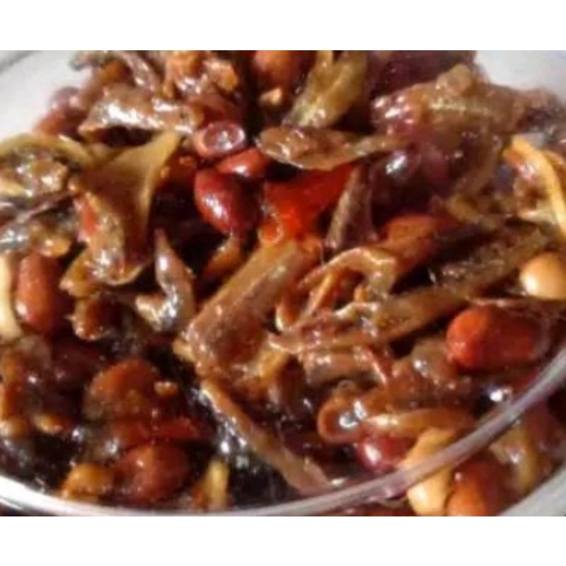 

Crispy teri pedas manis kemasan pouch 100 gr