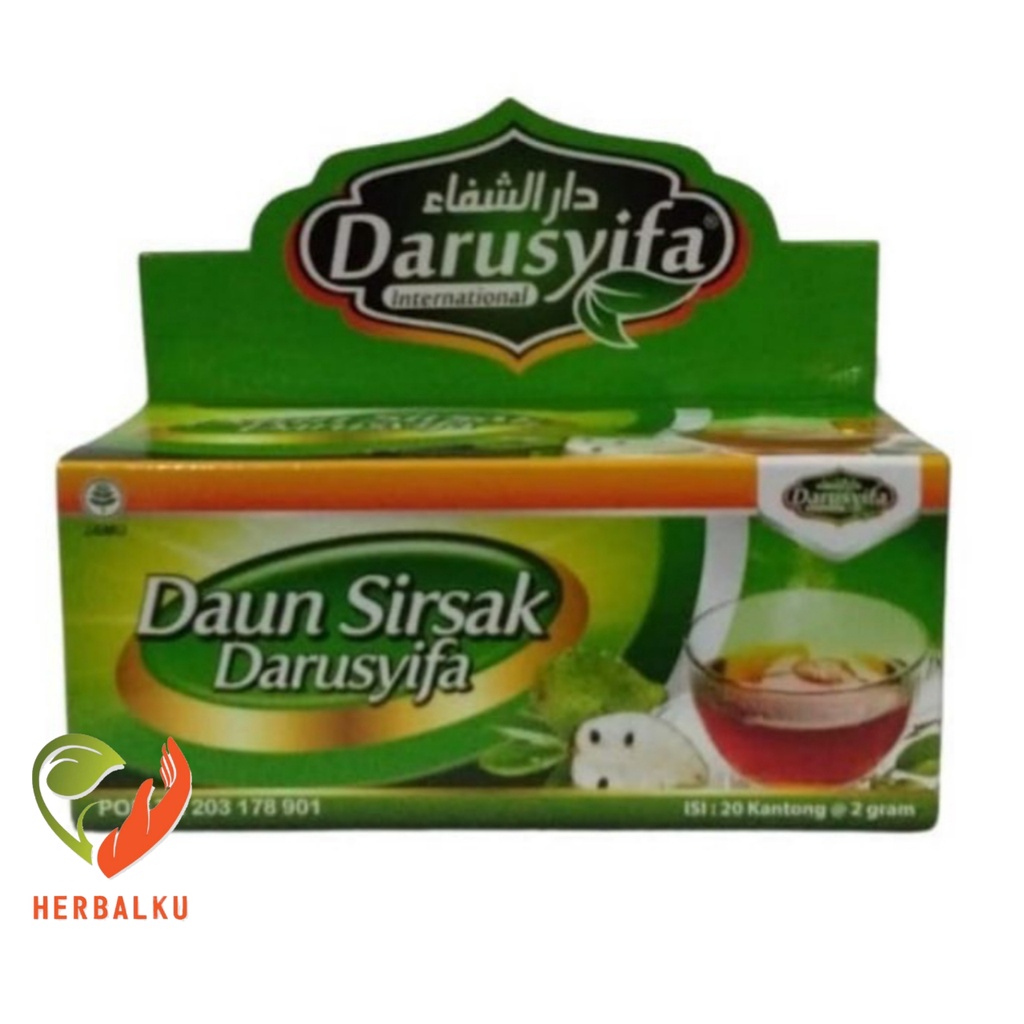 

Teh Celup Daun Sirsak Darusyifa Isi 20 Kantong Original