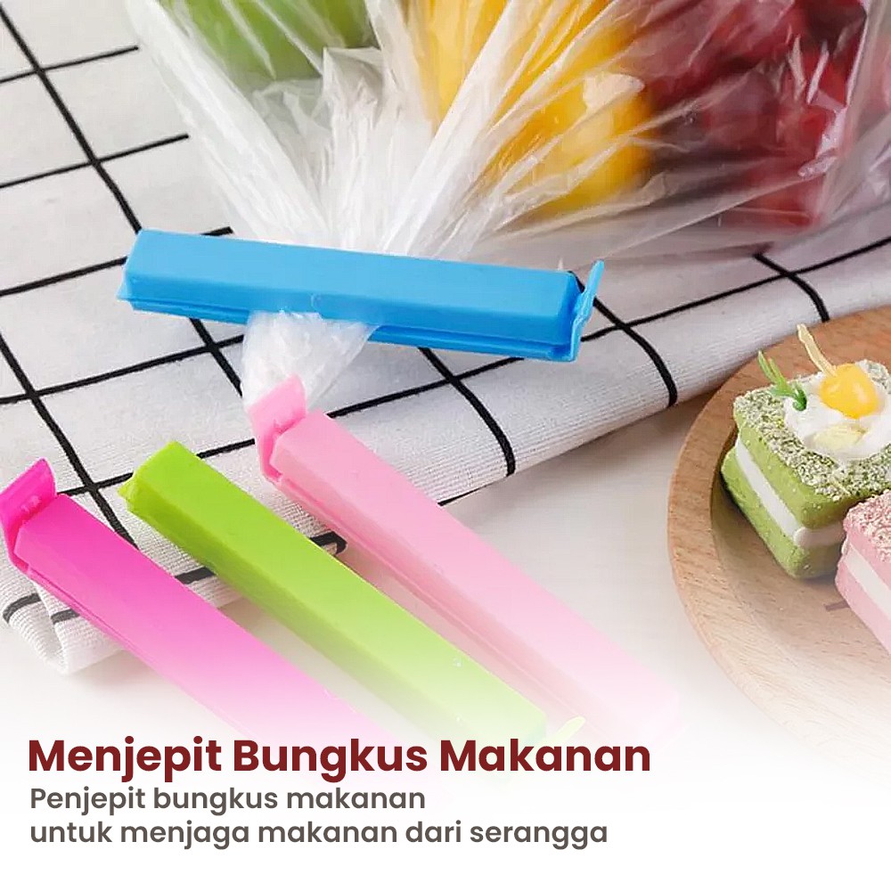 Penjepit Plastik Kemasan Makanan Klip Sealer Kemasan