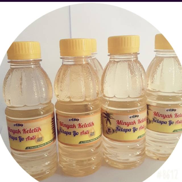 Minyak keletik kelapa ijo asli