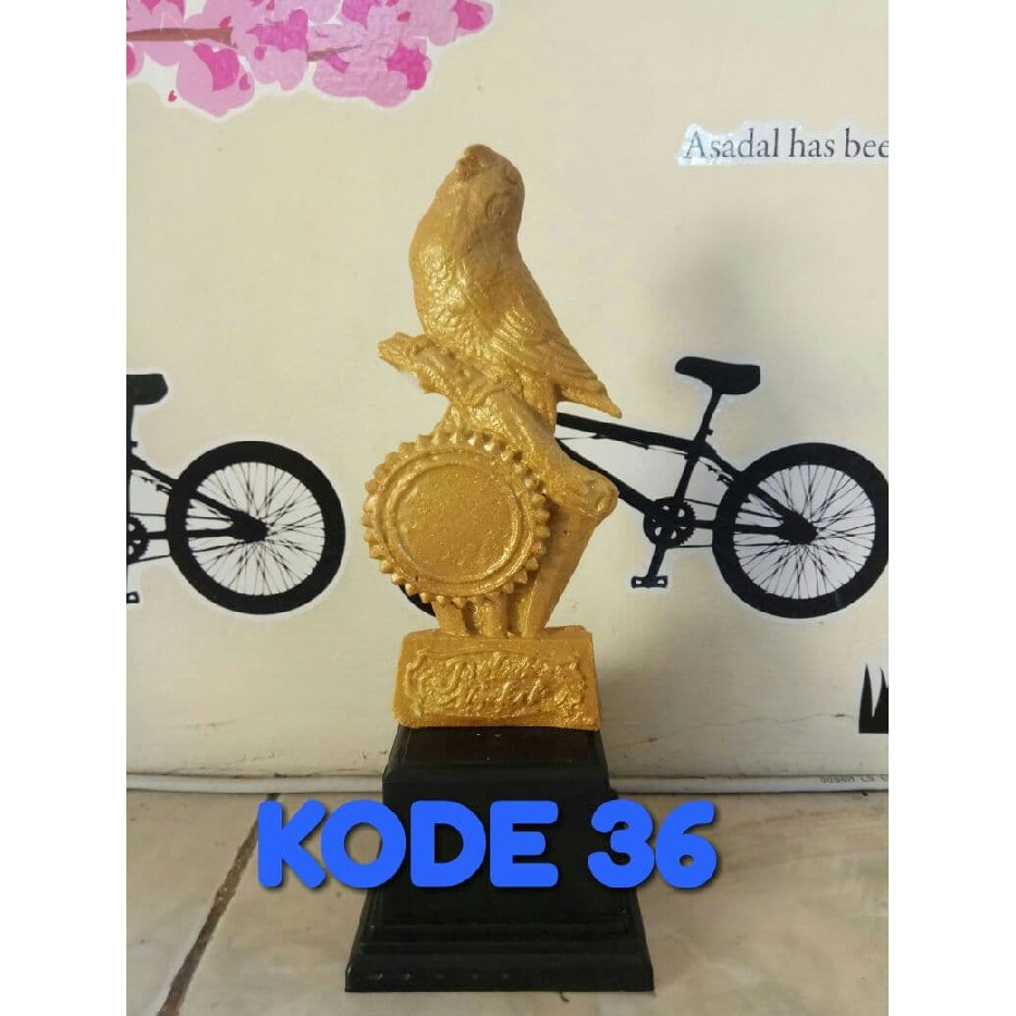 piala fiber piala resin piala burung kicau mania emas perak perunggu