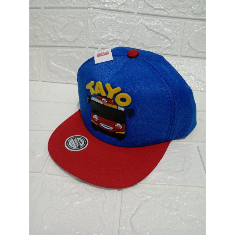 Topi snapback anak / Topi hip hop anak TAYO