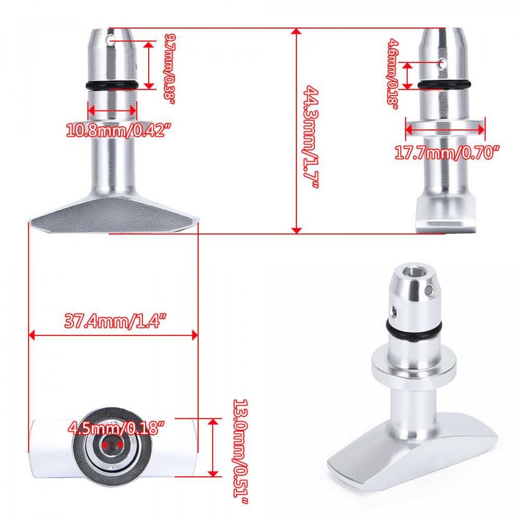 Handle Stick Oli Mesin Oil Dipstick Handle