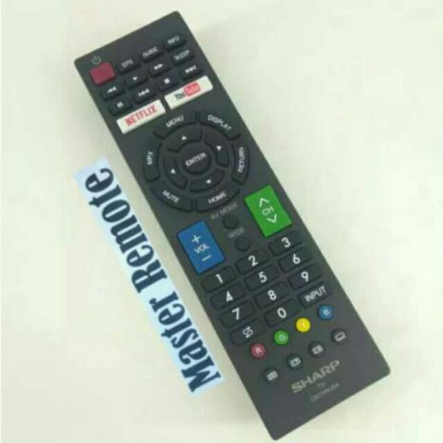 Remot Remote TV Sharp Aquos LCD LED Smart TV GB234WJSA Original Asli Ori