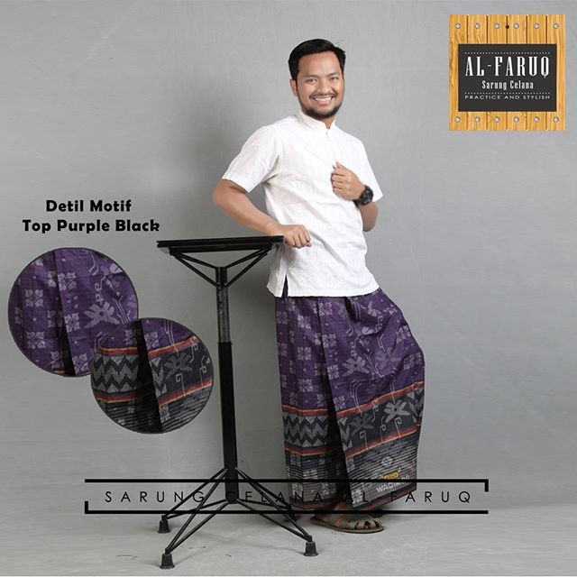 sarung-celana- sarung celana - celana sarung - top purple black - sarung celana -celana-sarung 798