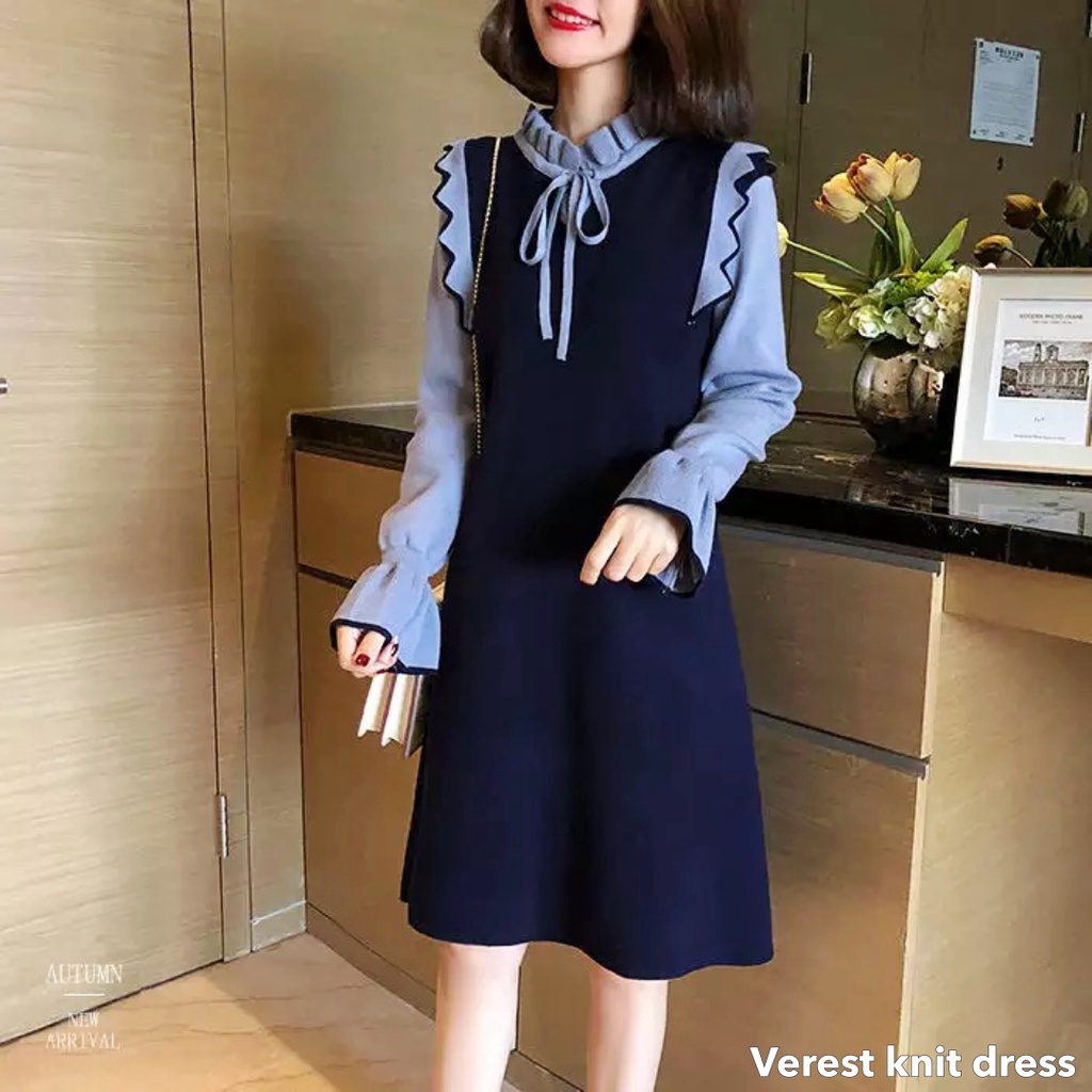 Verest knit dress -Thejanclothes