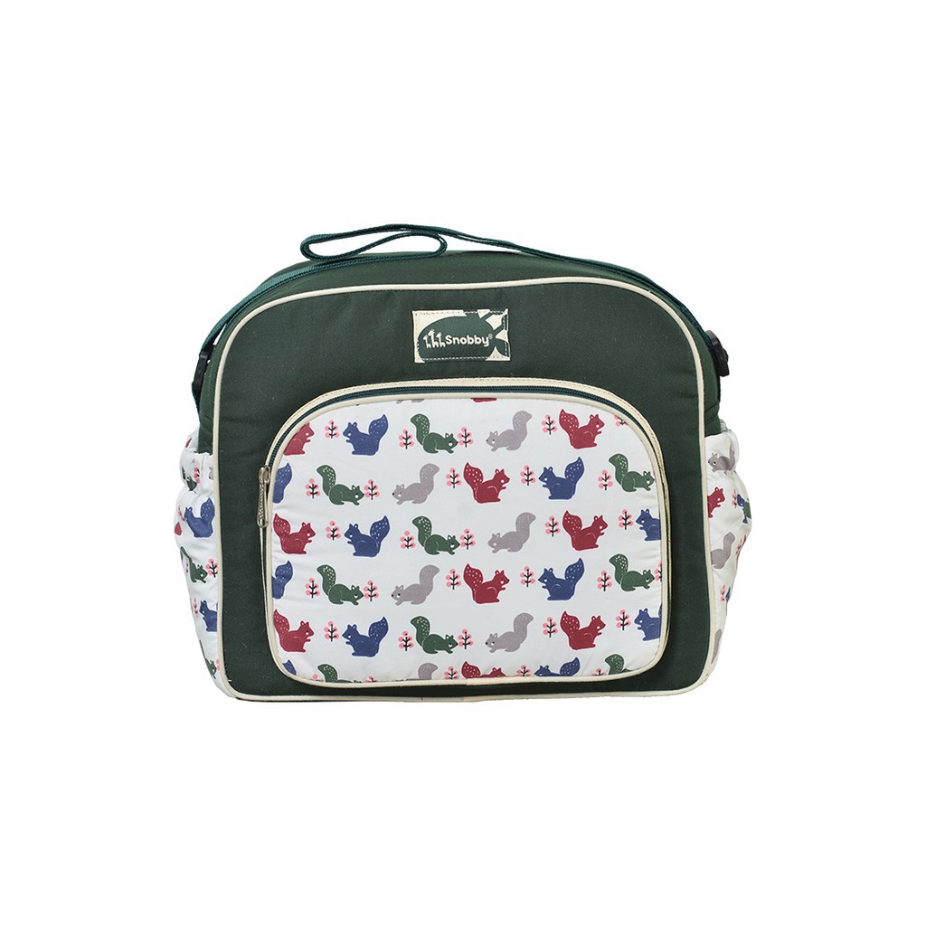 Snobby Tas Bayi Snobby Medium Seri Squirrel Saku Motif TPT5672 - LDA