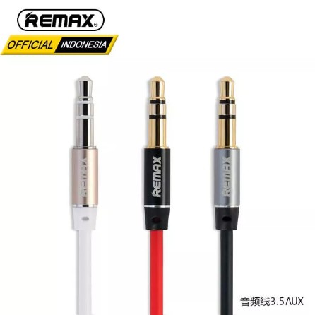 Remax 3.5mm Aux Audio Cable RL-L200 2m - Kabel Audio Male To Male 2 Meter