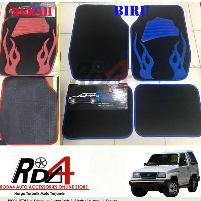 Karpet - Carpet Mobil Bludru Universal Feroza rod4 Berkualitas