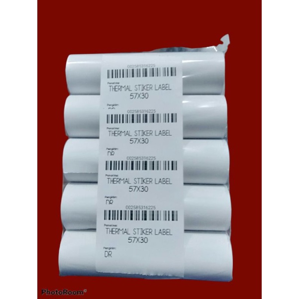 

KERTAS THERMAL STIKER LABEL 58X30/57X30