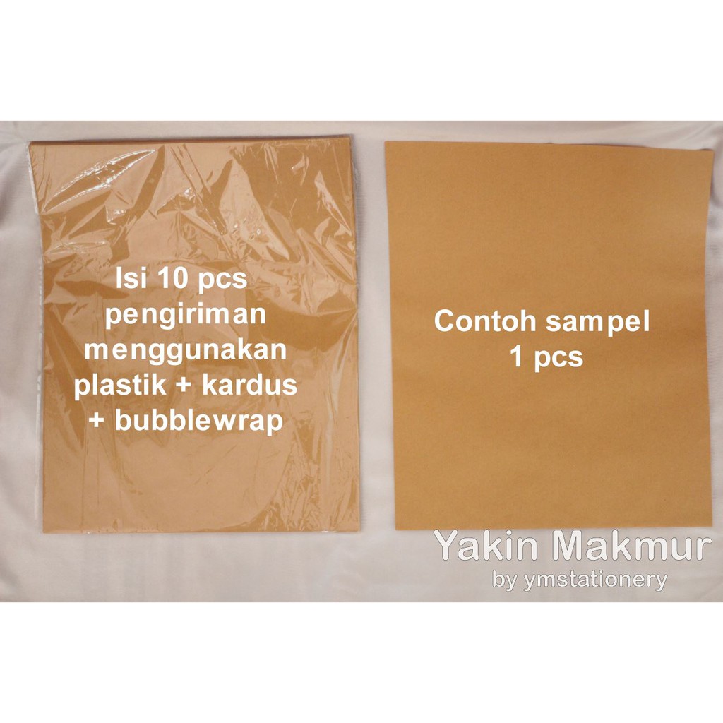 

AMPLOP COKLAT KUARTO ECERAN (1 SET ISI 10 PCS)