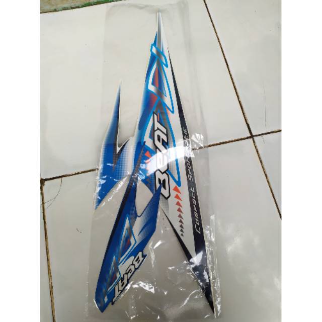 Striping beat karbu 2012 biru putih