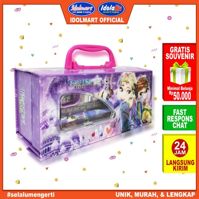 

Hot Sale Idolmart Tempat Pensil Kode 4D Isi / Tempat Pensil Bergaransi
