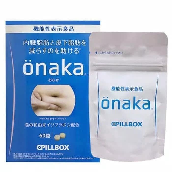 Onaka Pillbox Obat Diet Japan 60 Tablet Shopee Indonesia