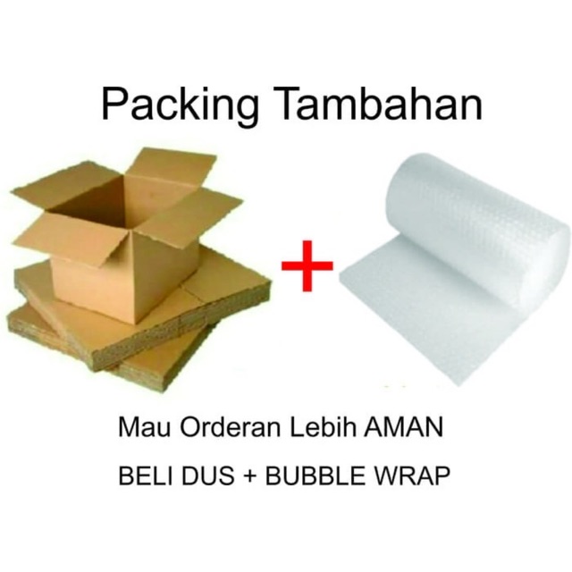 Extra Packing Bubble Wrap / Kardus