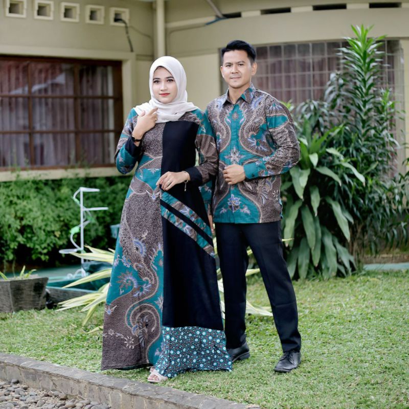 BATIK COUPLE KELUARGA TERBARU RAYA SERIES SET FAMILY SARIMBIT BATIK PASANGAN SUAMI ISTRI