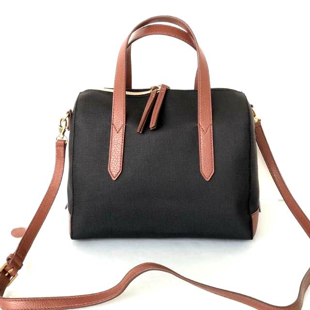 Fossil Sydney Satchel Black Multi
