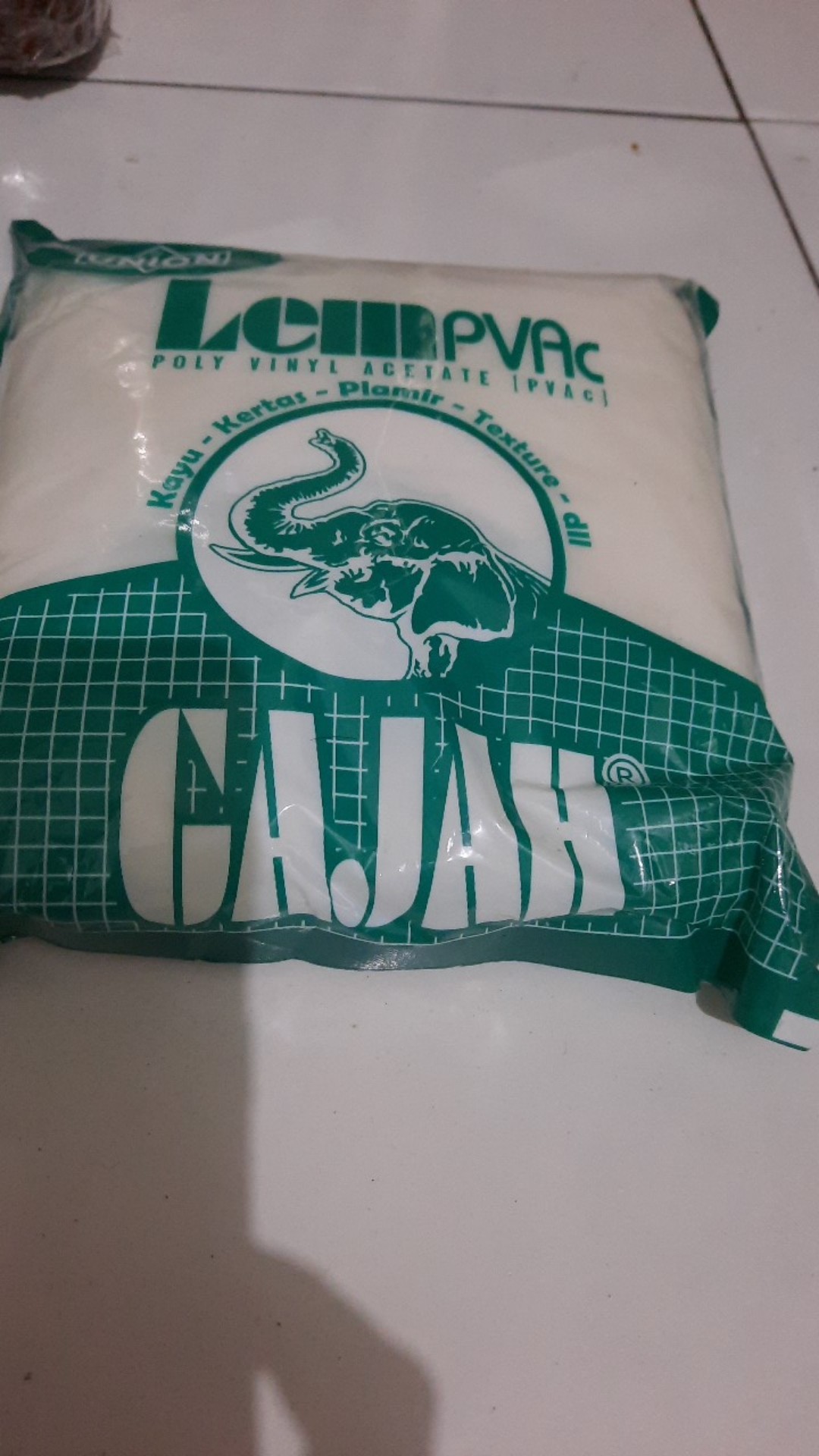 Lem Perlak Lantai Vinyl Pvc Cap Gajah