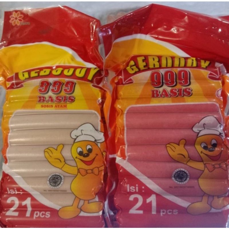 

FRESH Sosis Basis Geboyy99921pcs/sosis merah geboyy 21pcs/Murah