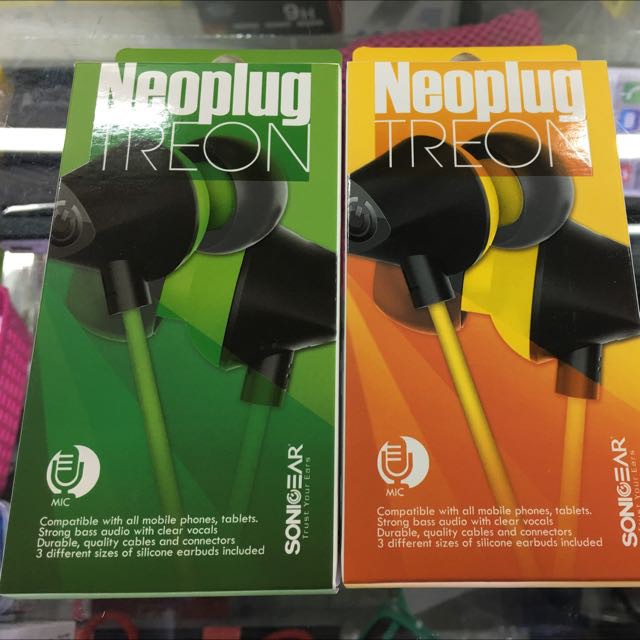 Sonicgear Earphone NeoPlug Treon