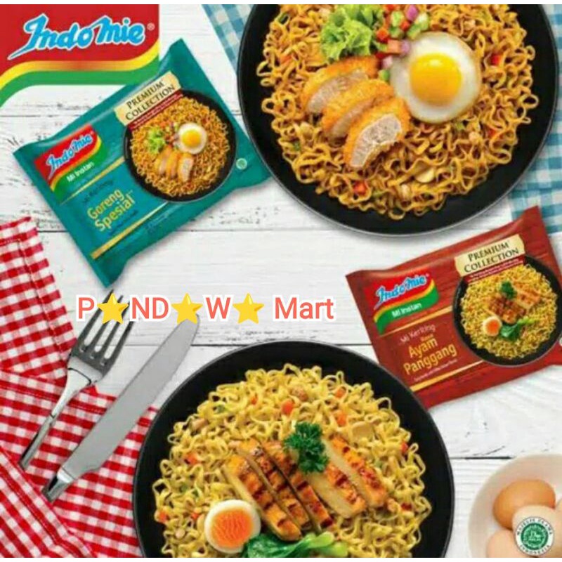 

INDOMIE Mie Goreng Keriting Spesial, Premium Collection