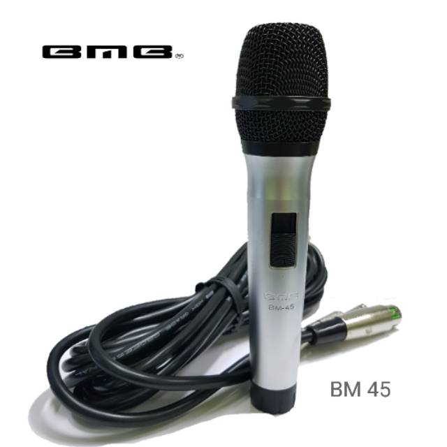 Jual MIC BMB BM45 MICROPHONE DYNAMIC PROFESSIONAL KARAOKE | Shopee ...