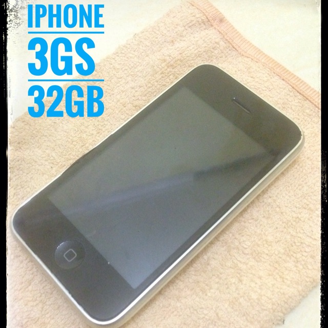 iPhone 3GS 32GB bekas second minus lcd mati icloud aman FMI off