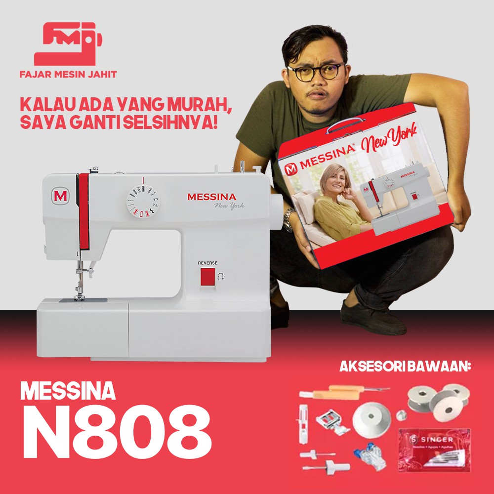 Mesin Jahit Messina N808