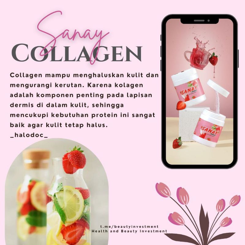 READY SANAY Marine Collagen / SANAY Collagen / Minuman Collagen / Collagen Sanay