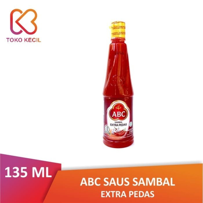 

Sambal-Aneka- Btl Abc Saus Sambal Extra Pedas 135 Ml -Aneka-Sambal.