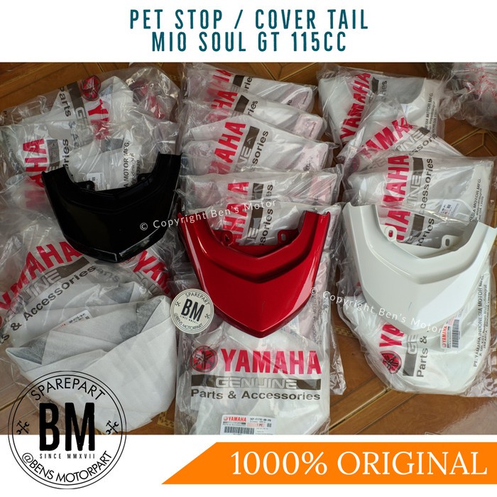 Pet Stop Yamaha Mio Soul Gt / Tutup Body Belakang Mio Soul Gt 2012