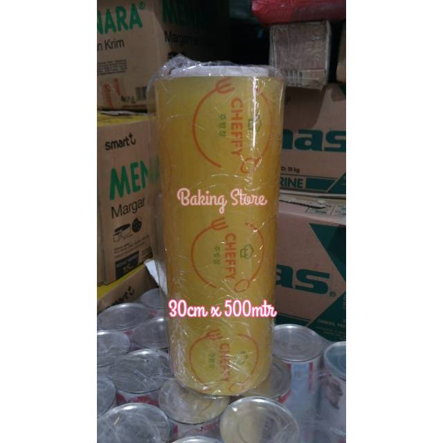 Plastik Wrapping - Cling Wrap Cheffy 30cm x 500 mtr - Gosend Only!!!