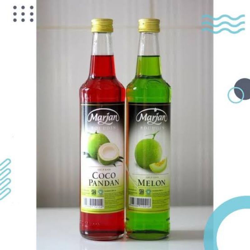 

Syrup Marjan Boudoin Melon/ Cocopandan/ Leci 460mL