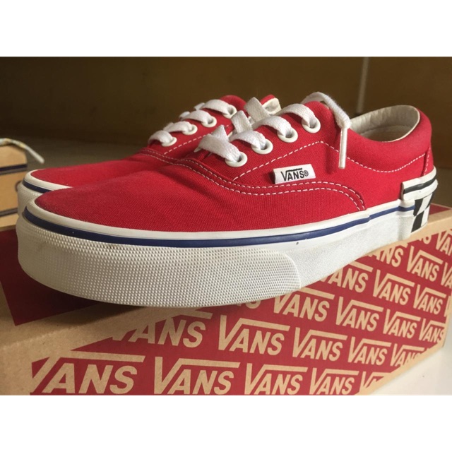 vans tango red checkered