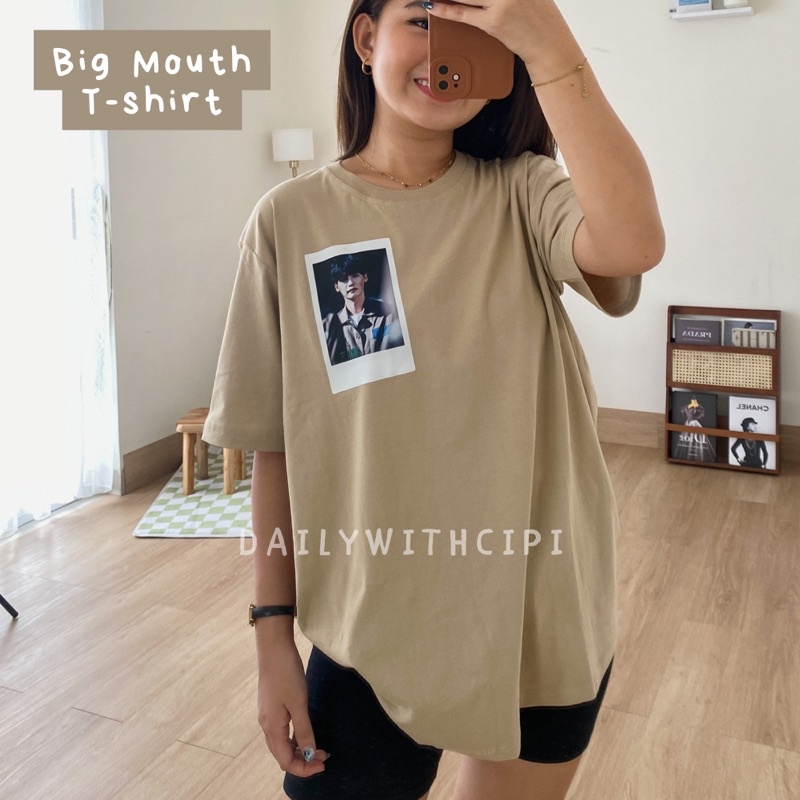 BIG MOUTH T-shirt / Lee Jong Suk / Big Mouse