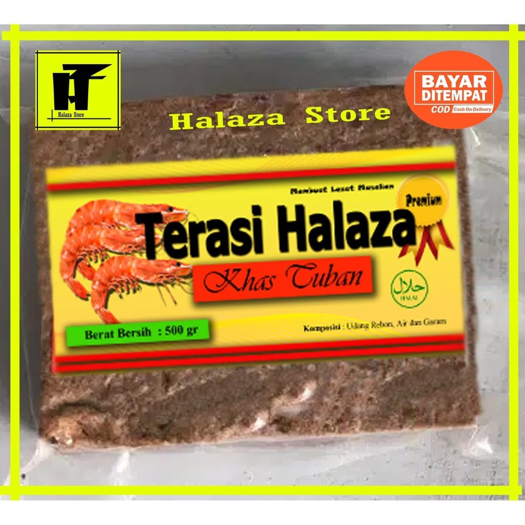 

Terasi Halaza Khas Tuban 500gr