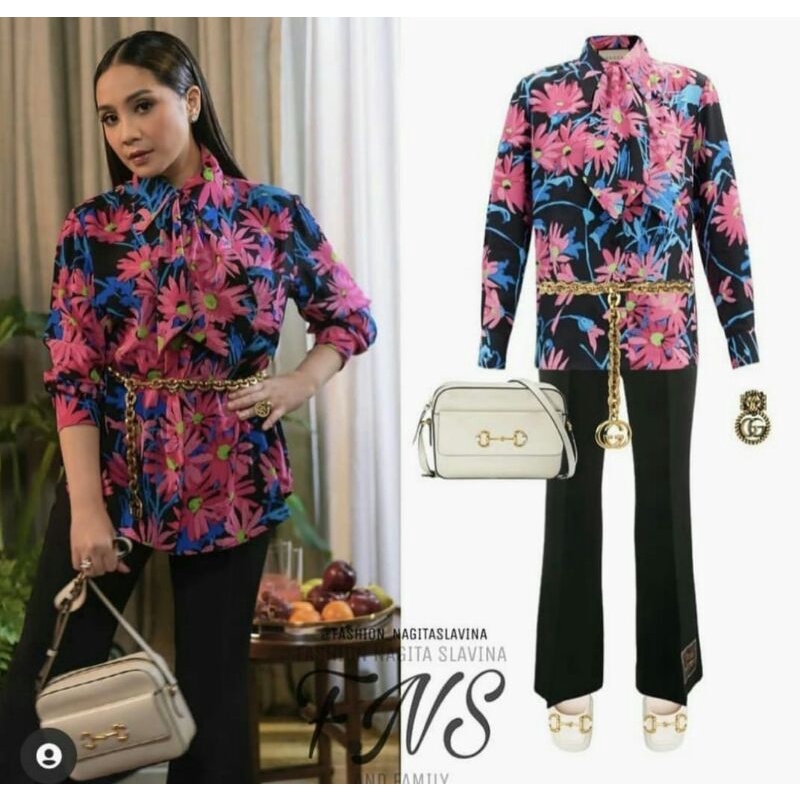 Kemeja GUCCI Nagita Slavina