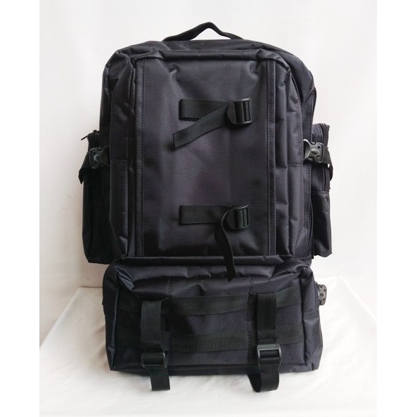ransel besar hitam/ransel pria/ransel gunung/ransel army/tactical