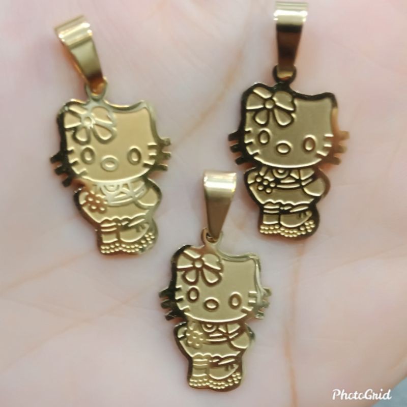 Liontin Hello Kitty Kuning