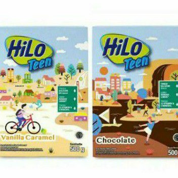 

Hilo Teen susu tinggi kalsium COKLAT / VANILA CARAMEL 500gr