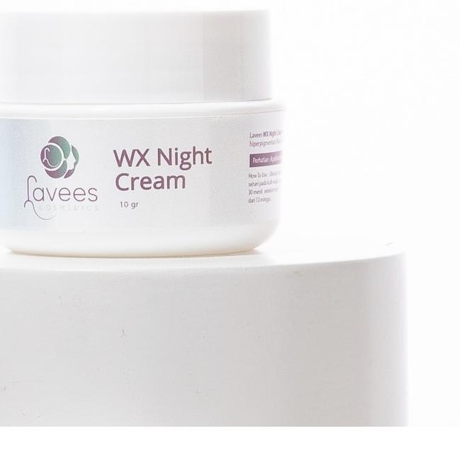 ➯ Lavees Cosmedics - WX Night Cream [Krim Malam Flek Melasma] ❉