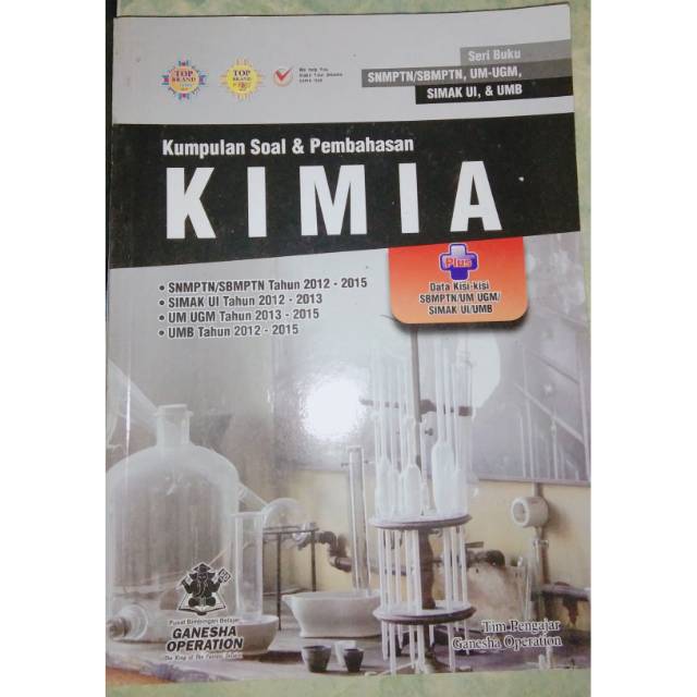 Kumpulan Soal Dan Pembahasan Kimia By Ganesha Operation Shopee Indonesia