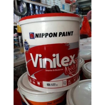 Cat Tembok Vinilex Nippon Paint 5 KG Khusus Warna Putih dan Cream