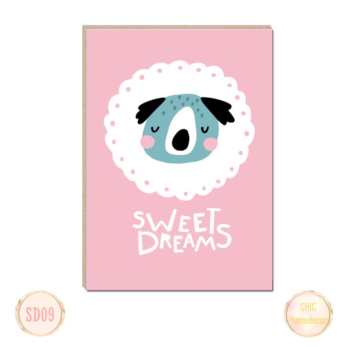 WP PROJECT Hiasan dinding kamar anak motif scandinavian SD09 Elegan