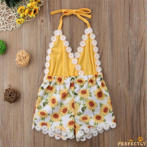 sunflower outfit for girls