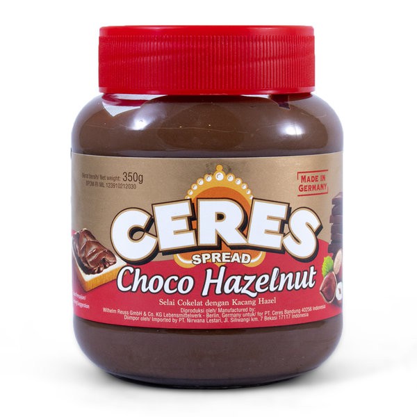 

CERES Spread Choco Hazelnut 350gr - Selai Coklat Kacang