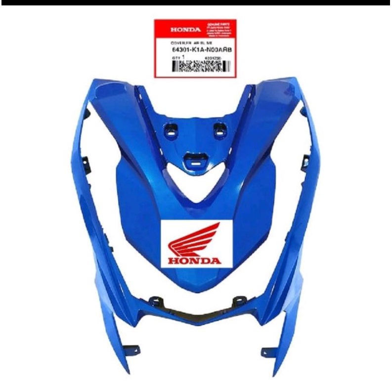 64301K1AN00ARB Tameng Lampu Depan Panel Lampu Depan Beat 2020 Led Biru Asli Ori Honda AHM
